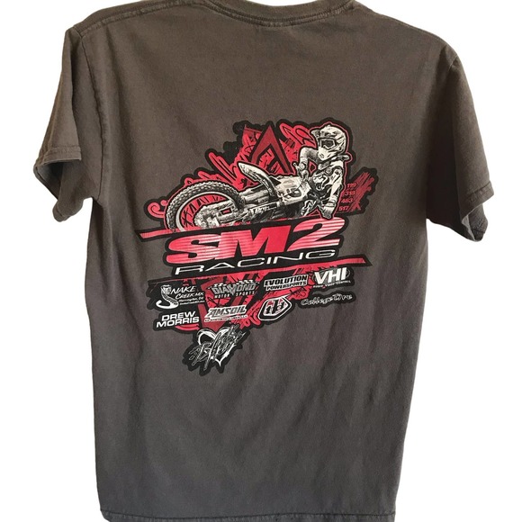 Unisex‎ Gildan Ultra Cotton Gray T-shirt Size S - Picture 3 of 5